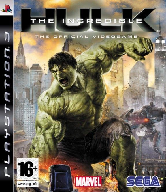 Игра The Incredible Hulk  (PlayStation 3, полностью на иностранном языке)