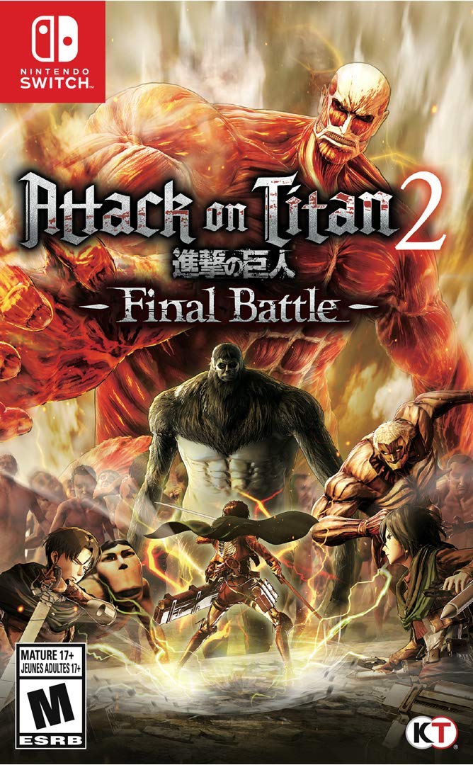 Игра Attack on Titan 2: Final Battle (Nintendo Switch, полностью на иностранном языке)