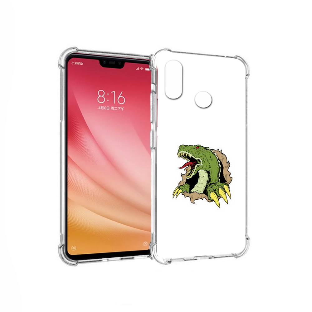 

Чехол MyPads Tocco для Xiaomi Mi 8 годзила (PT110454.314.290), Прозрачный, Tocco