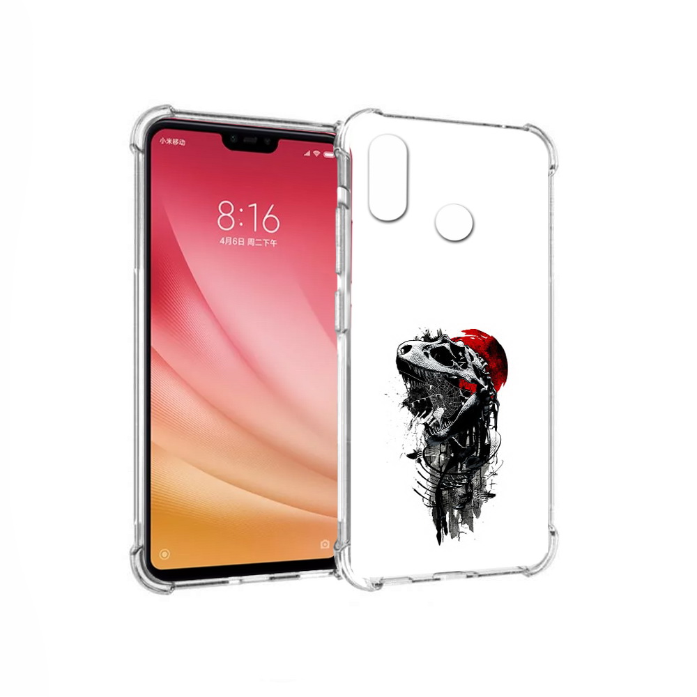 

Чехол MyPads Tocco для Xiaomi Mi 8 вымерший динозавр (PT110454.314.284), Прозрачный, Tocco