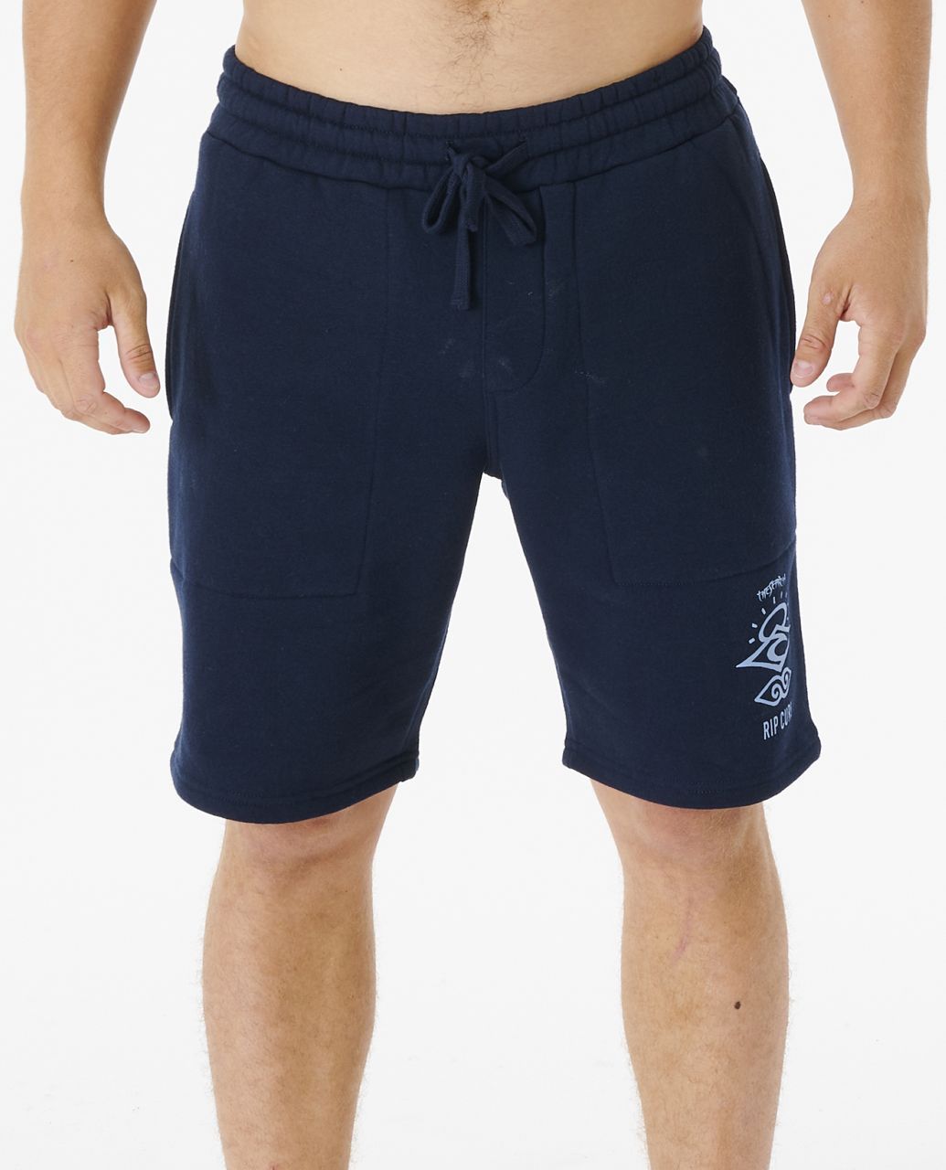 

Трикотажные шорты мужские Rip Curl CWAOJ9 синие S, Синий, CWAOJ9