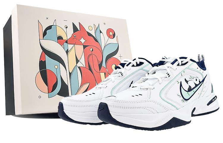 

Кроссовки унисекс Nike Air Monarch 4 белые 41 EU, Белый, Air Monarch 4