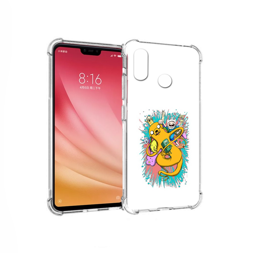 

Чехол MyPads Tocco для Xiaomi Mi 8 время приключений рисунок (PT110454.314.276), Прозрачный, Tocco