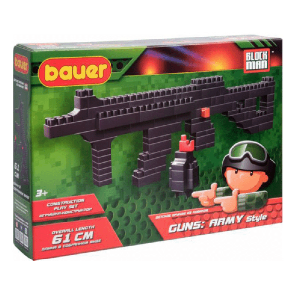 

Конструктор Bauer Block Man Guns Army Style 96 деталей