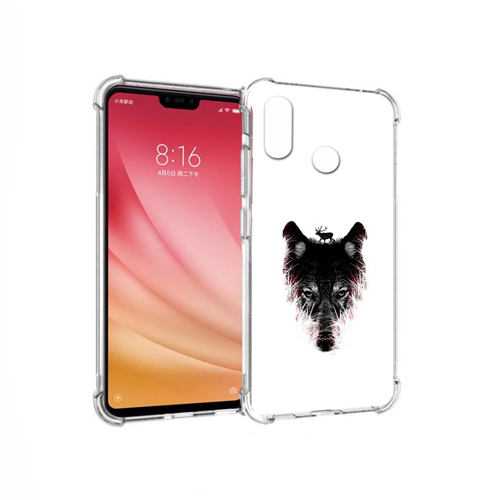 

Чехол MyPads Tocco для Xiaomi Mi 8 волк в траве (PT110454.314.267), Прозрачный, Tocco