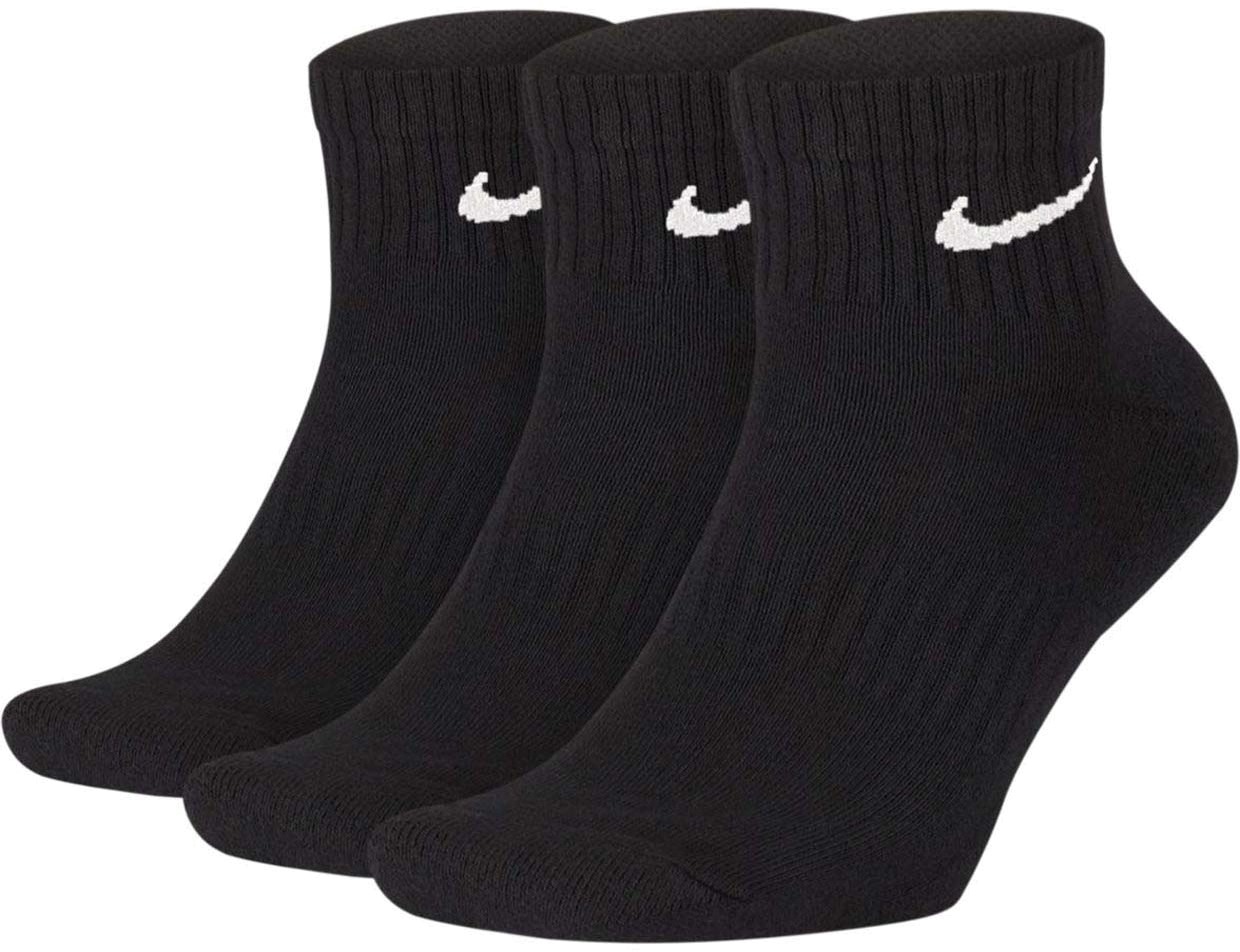 

Комплект носков мужских Nike M Everyday Cushion Ankle Socks 3P черных XL, Черный, M Everyday Cushion Ankle Socks 3P
