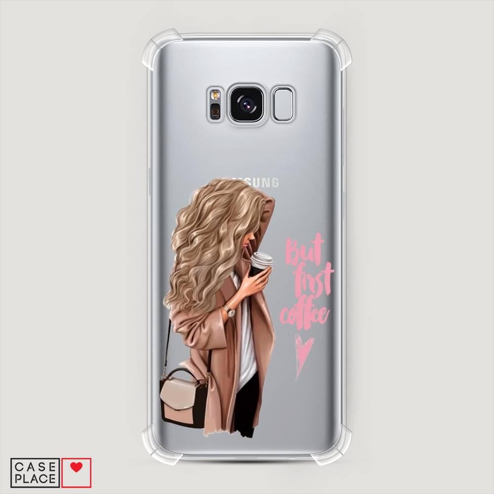 

Чехол Awog "Девушка с кофе" для Samsung Galaxy S8