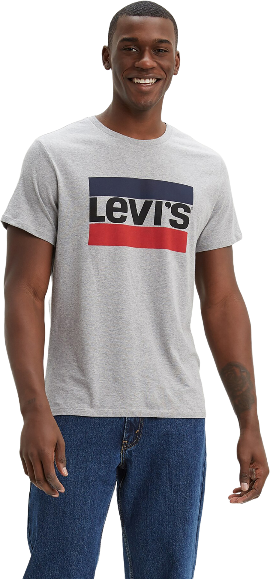 

Футболка мужская LEVIS Men Sportswear Logo Graphic Tee серая XXS, Серый, Men Sportswear Logo Graphic Tee
