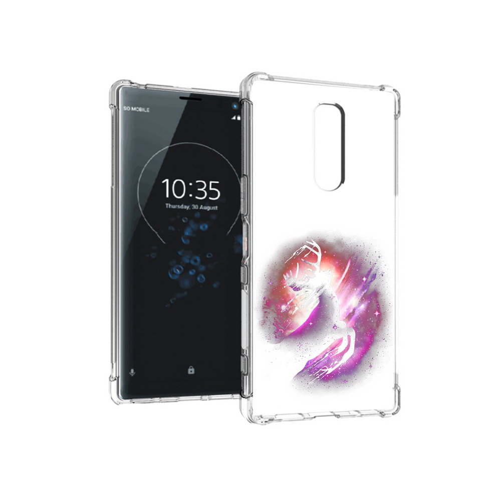 

Чехол MyPads Tocco для Sony Xperia 1 звездный олень (PT141276.244.354), Прозрачный, Tocco