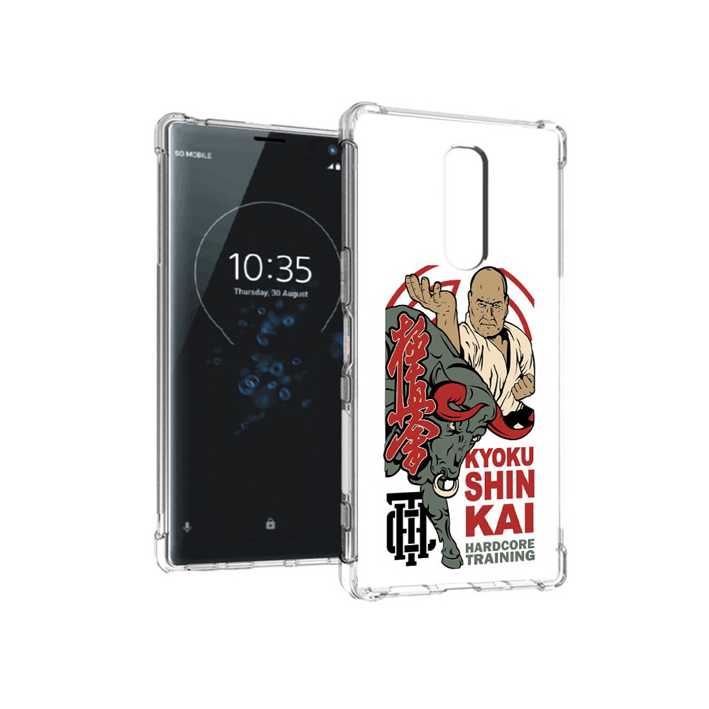

Чехол MyPads Tocco для Sony Xperia 1 единоборства рисунок (PT141276.244.343), Прозрачный, Tocco