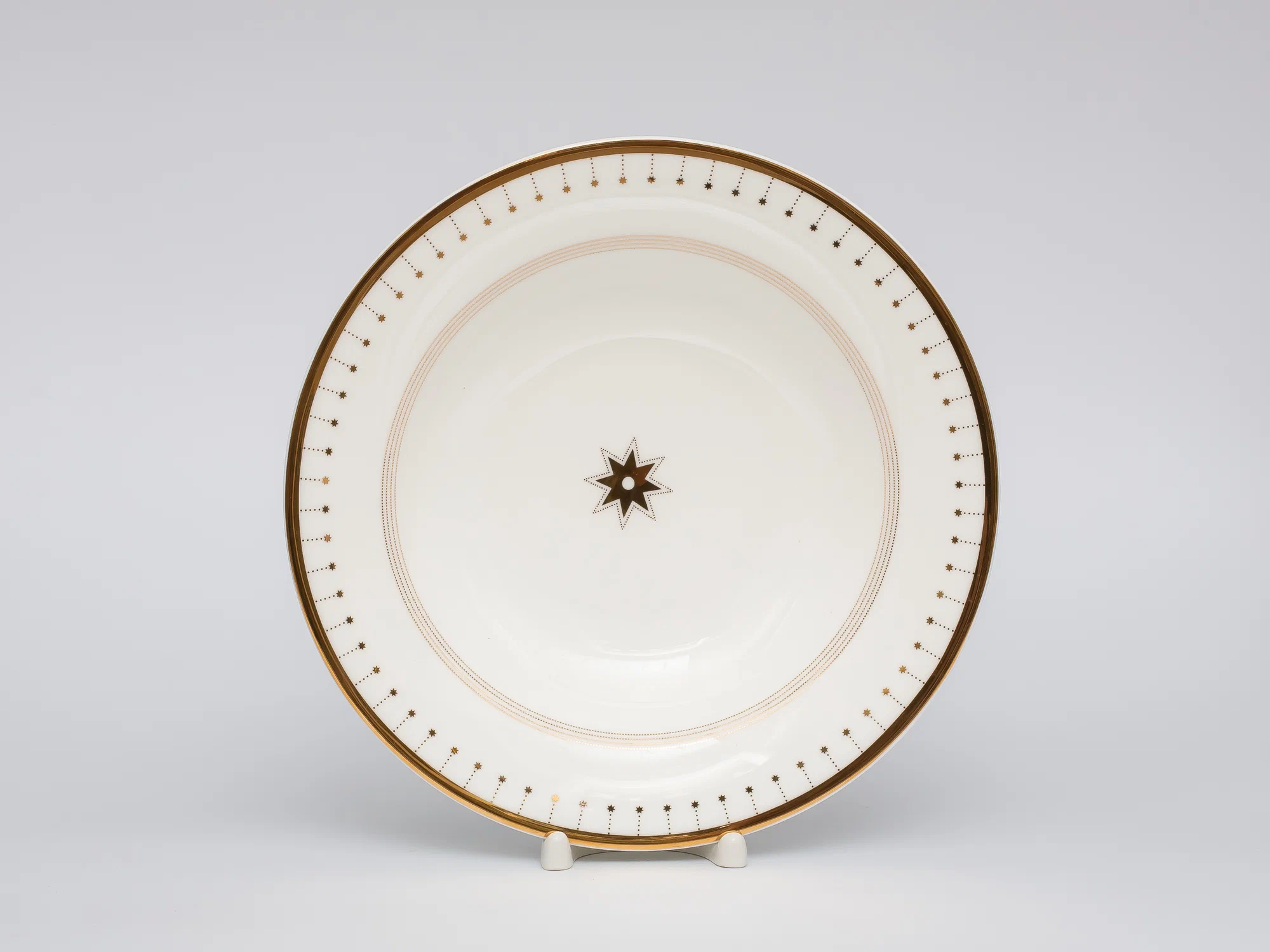 

Тарелка Императорский фарфоровый завод Стандартная 2 Азур золото