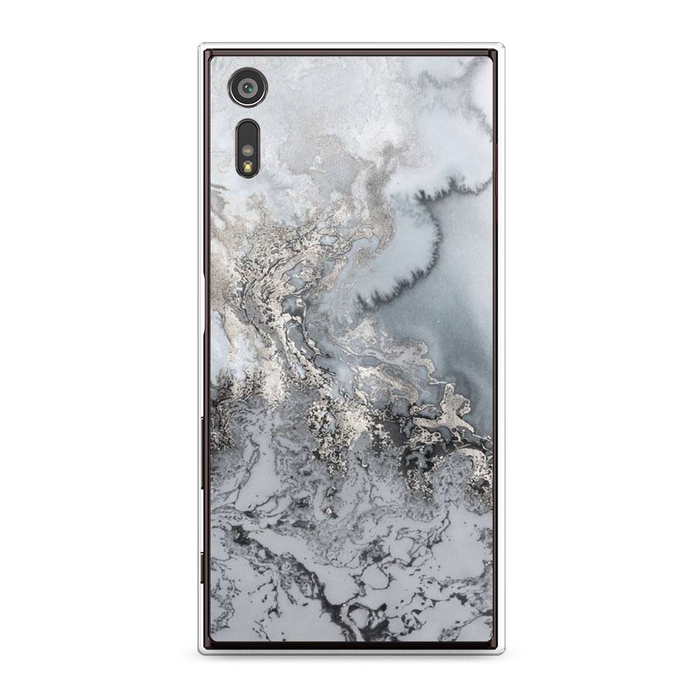 

Чехол Awog на Sony Xperia XZ "Морозная лавина серая", Разноцветный, 51450-3