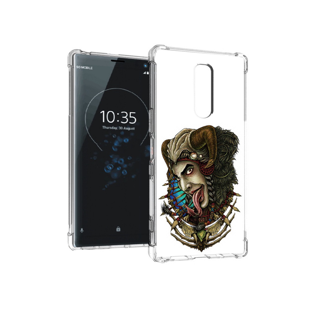 

Чехол MyPads Tocco для Sony Xperia 1 длинный язык (PT141276.244.330), Прозрачный, Tocco