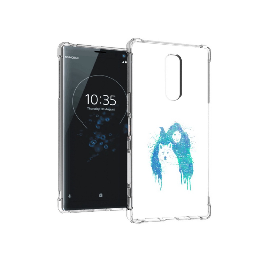 

Чехол MyPads Tocco для Sony Xperia 1 джон сноу (PT141276.244.323), Прозрачный, Tocco