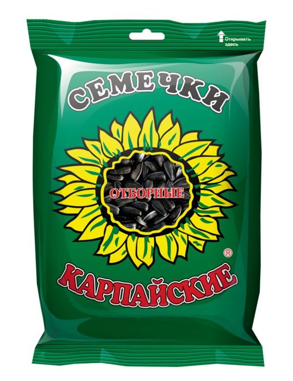 

Семечки подсолнечные Карпайские жареные 150 г