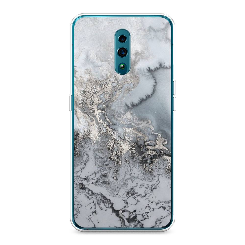 

Чехол Awog на Oppo Reno "Морозная лавина серая", Разноцветный, 250750-3