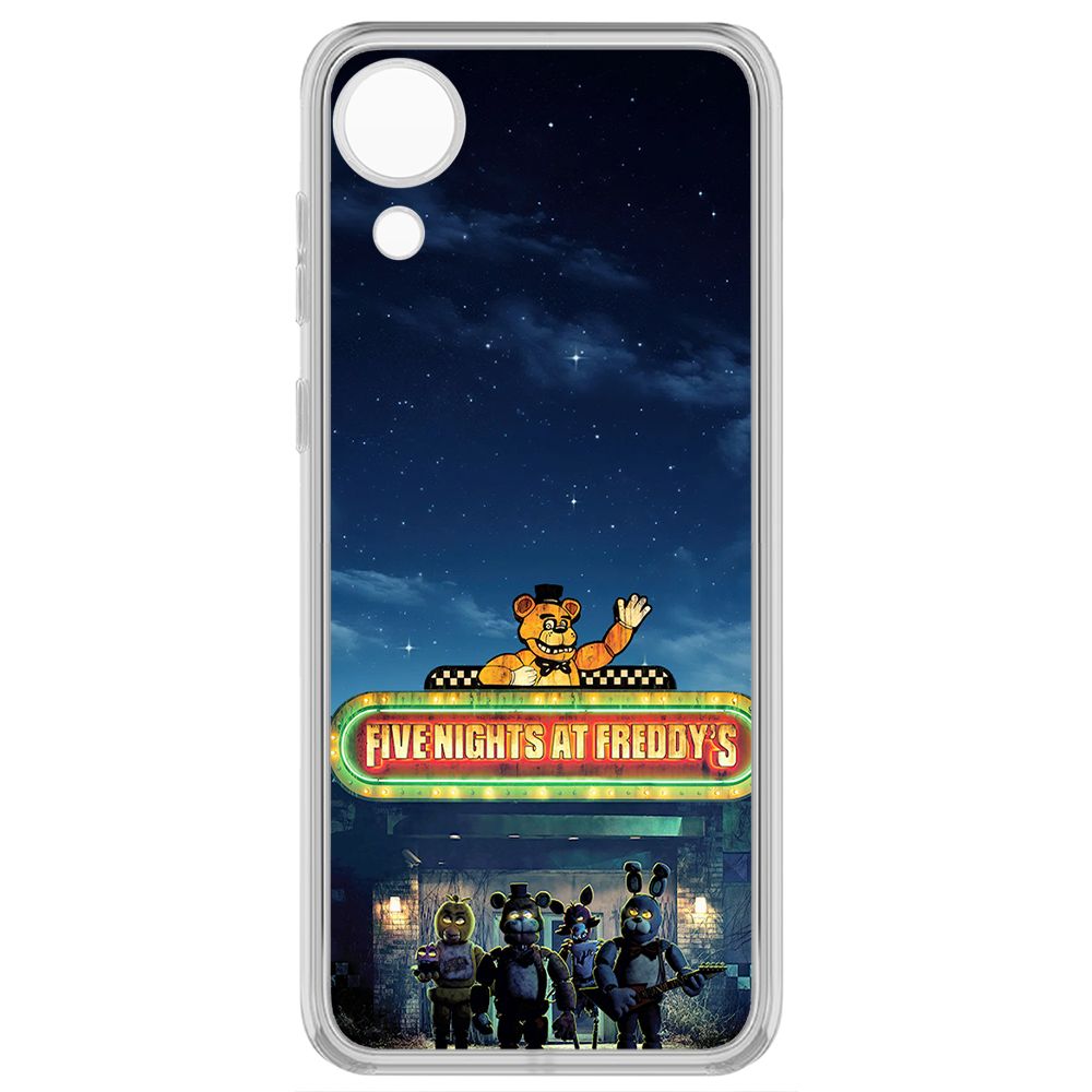 

Чехол-накладка Krutoff Clear Case ФНАФ - Банда вместе для Samsung Galaxy A03 Core (A032), Прозрачный