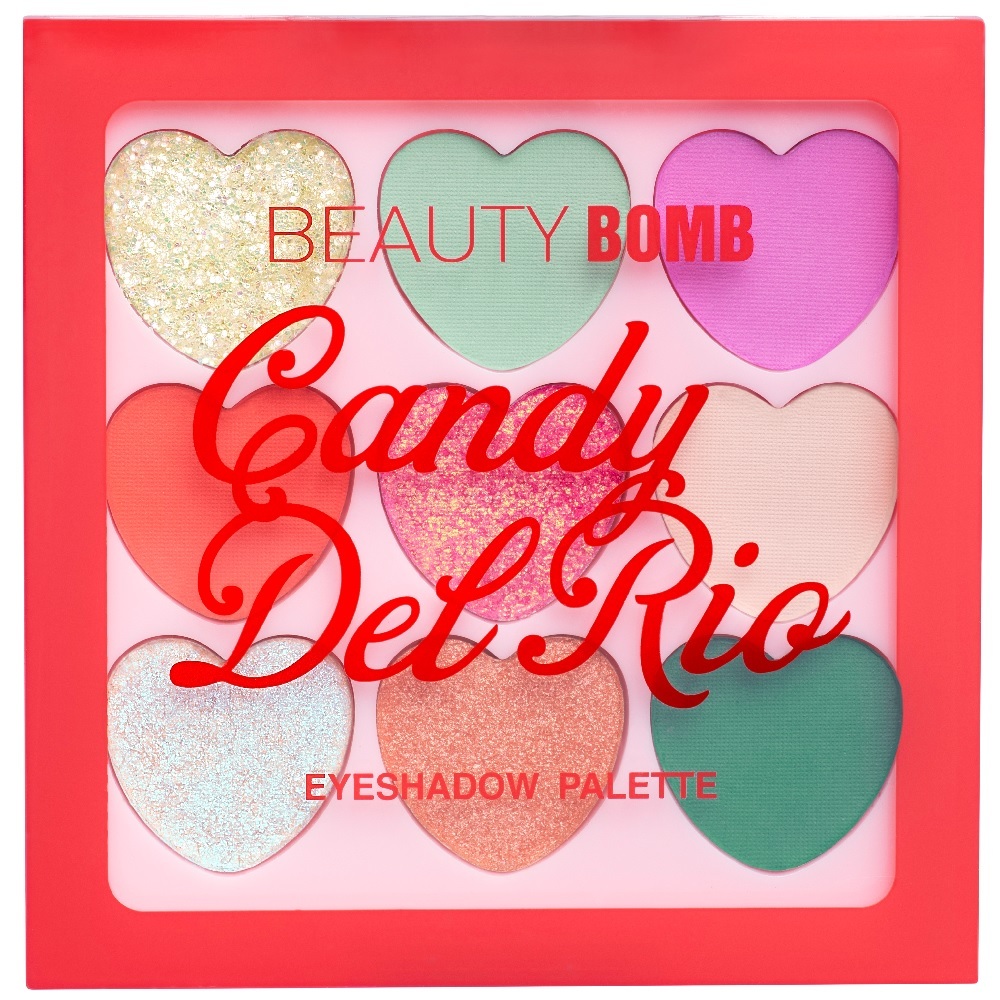 Палетка теней Beauty Bomb Candy Del Rio тон 01 подружки невесты