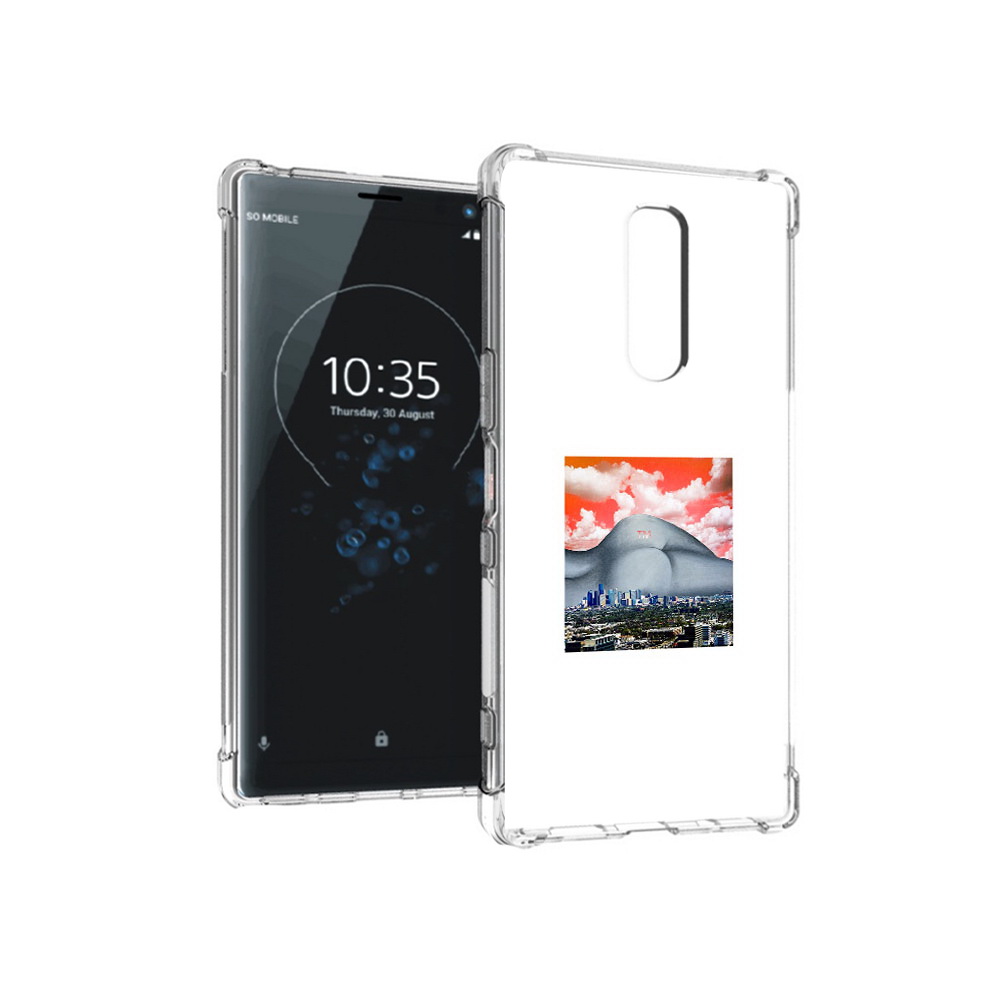 

Чехол MyPads Tocco для Sony Xperia 1 город с девушкой на фоне (PT141276.244.297), Прозрачный, Tocco