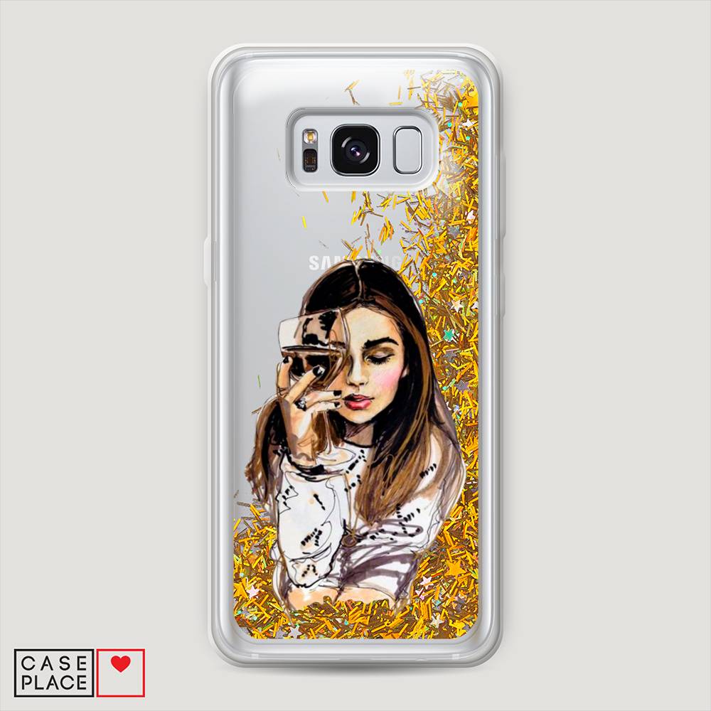 

Чехол Awog "Девушка с бокалом" для Samsung Galaxy S8, 24790-1