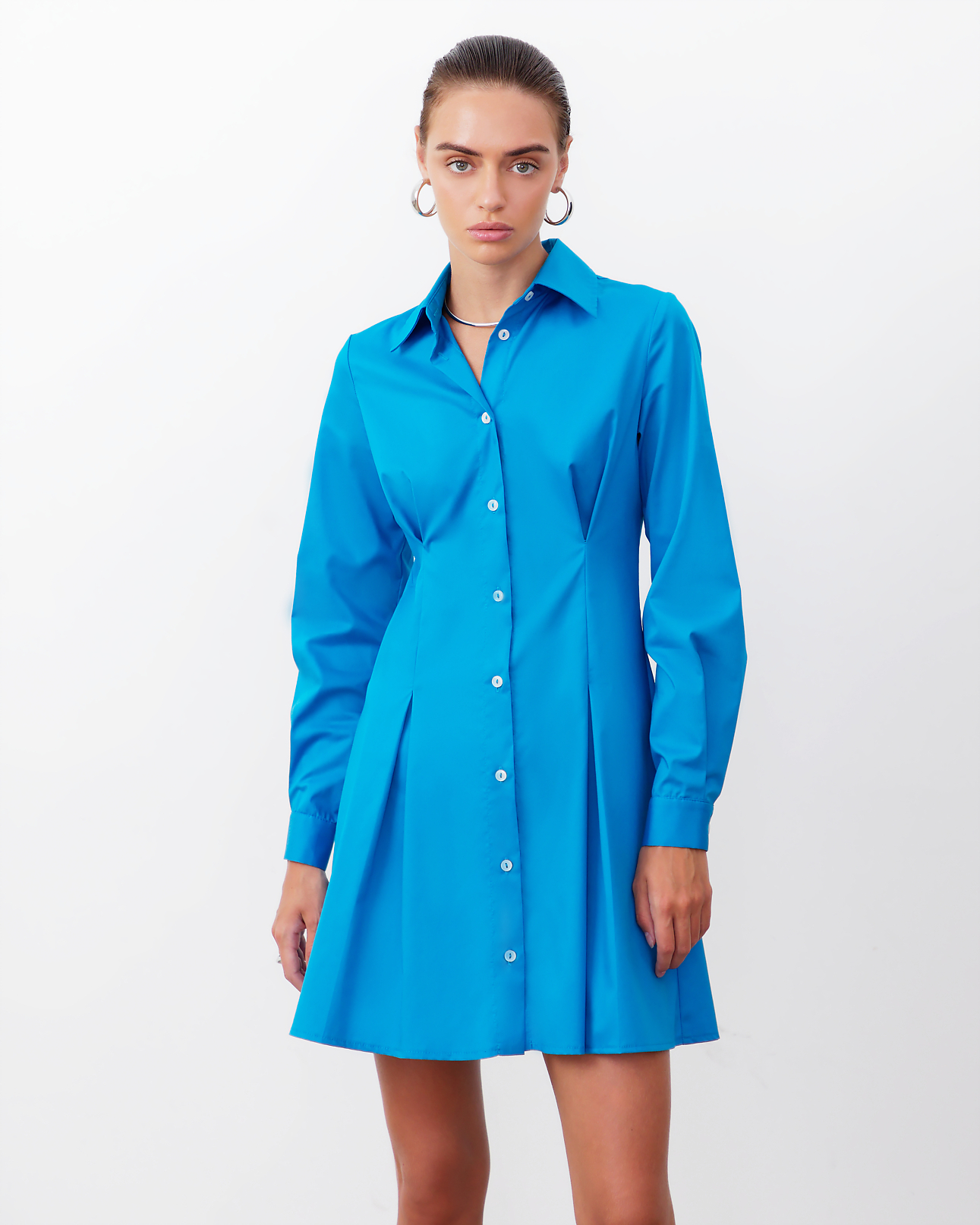 

Платье женское Charmstore П-118 синее XS, П-118