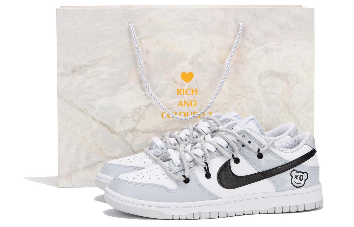 

Кеды унисекс Nike Dunk Low белые 40.5 EU, Белый, Dunk Low