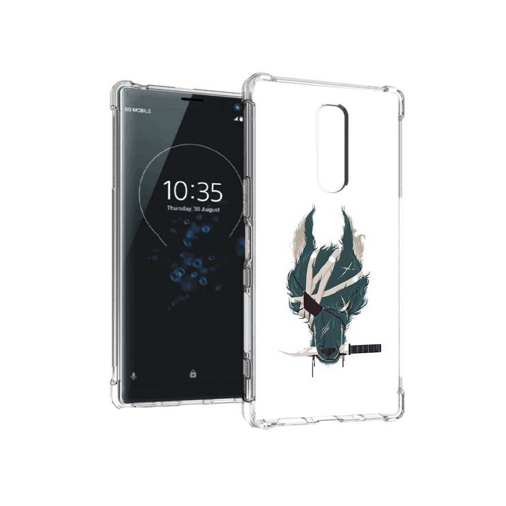 

Чехол MyPads Tocco для Sony Xperia 1 волк-разбойник (PT141276.244.271), Прозрачный, Tocco