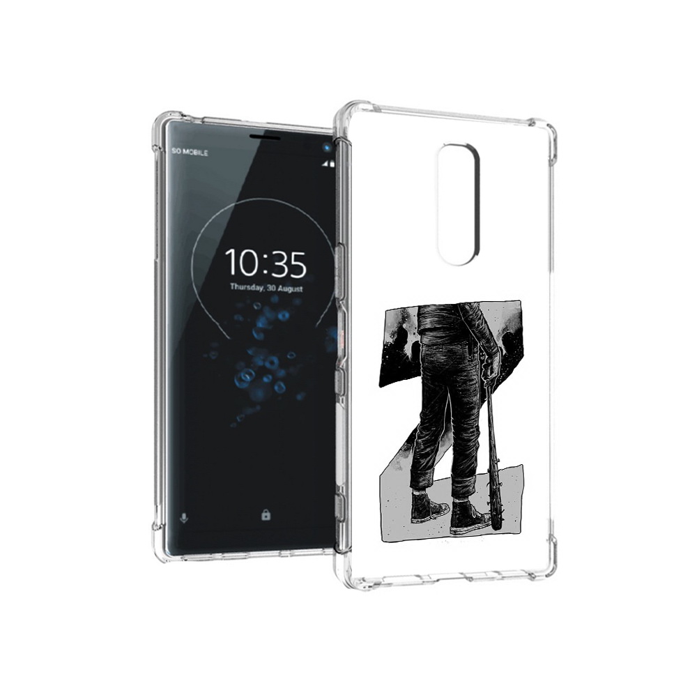 

Чехол MyPads Tocco для Sony Xperia 1 воин черно белый (PT141276.244.265), Tocco