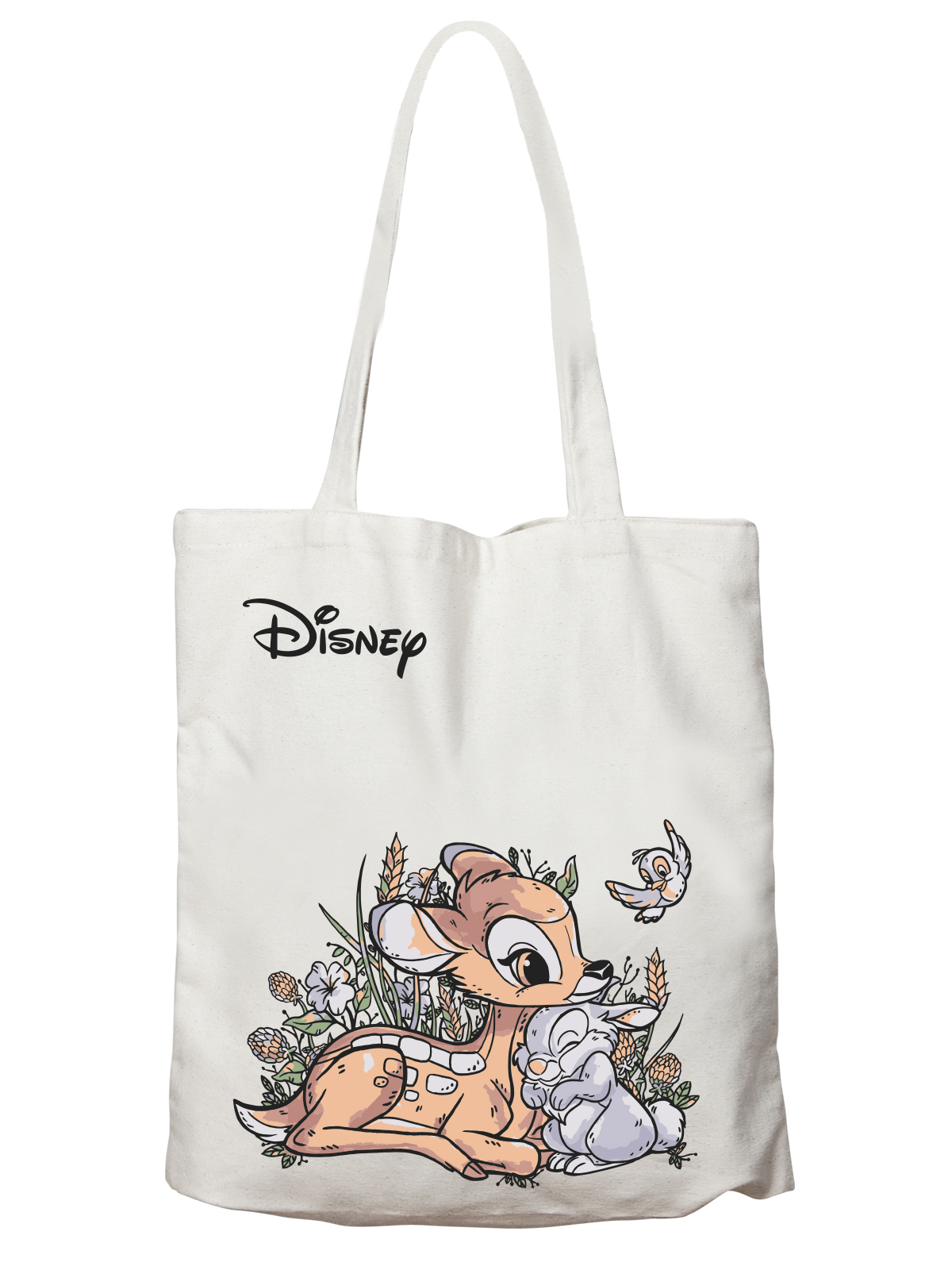 

Сумка-шоппер женская PrioritY Disney/Дисней Бэмби, бежево-серый, Disney/Дисней Бэмби