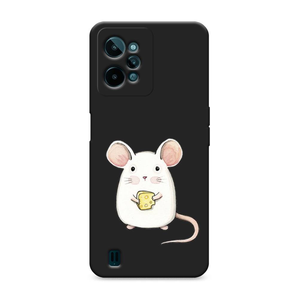 

Чехол Awog 259352-1 для Realme C31 "Мышка", Белый, 259352-1