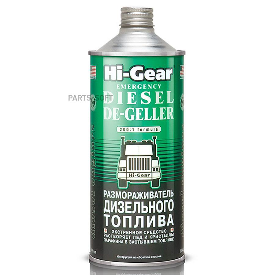 

HI-GEAR HG4114 Размораживатель дизтоплива (946ml)