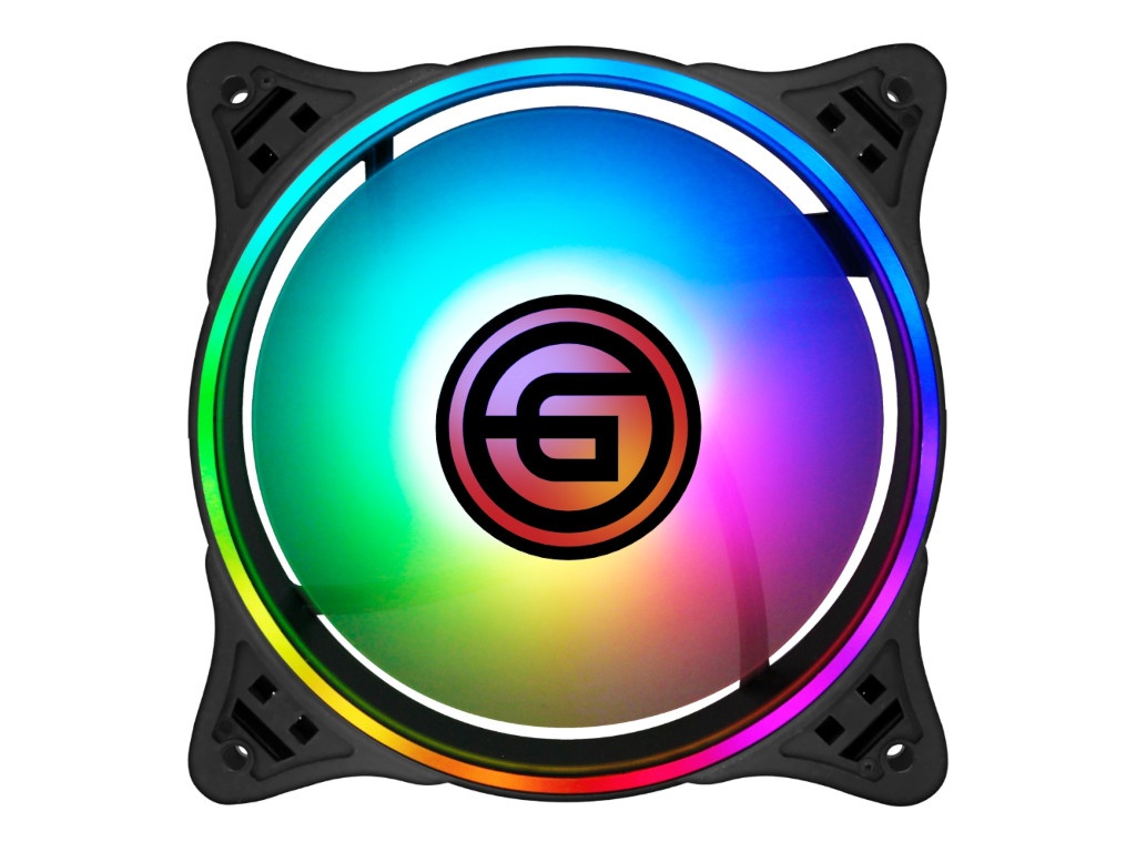 

Вентилятор Ginzzu RGB 12F4S, 12F4