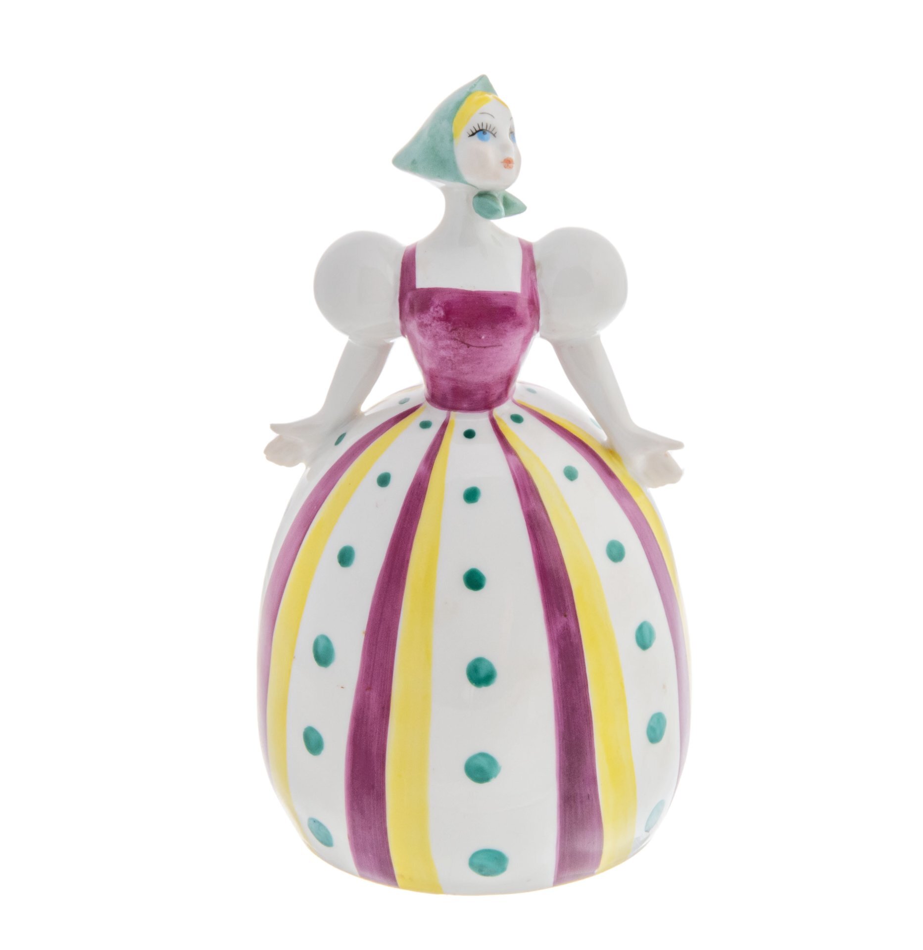 фото Статуэтка, raritetus, "матрёшка", фарфор, роспись, кэкхз, ссср, 1950-1962 гг. однажды