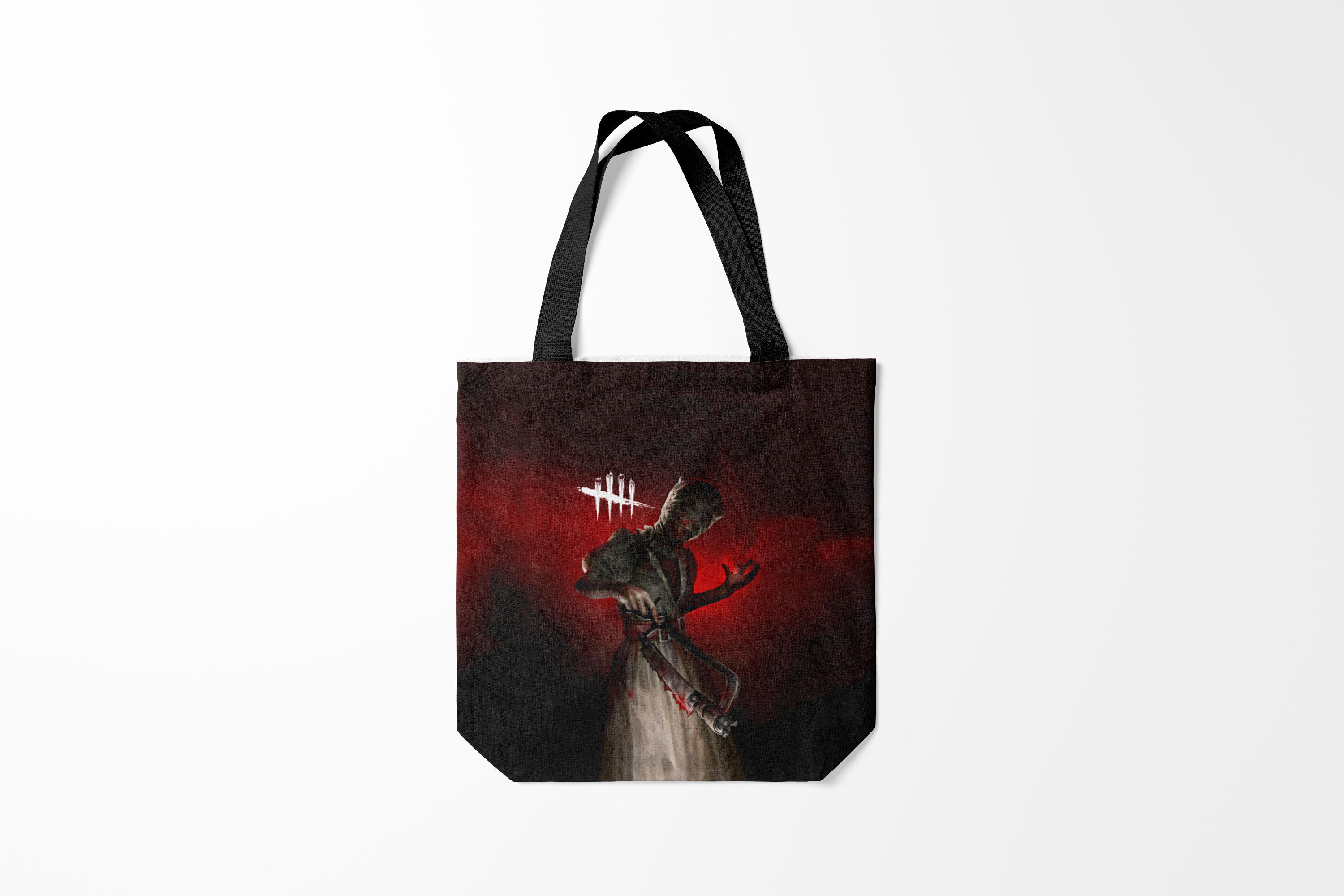 

Сумка шoппер унисекс Burnettie Dead by Daylight, черный; синий, Разноцветный, Dead by Daylight