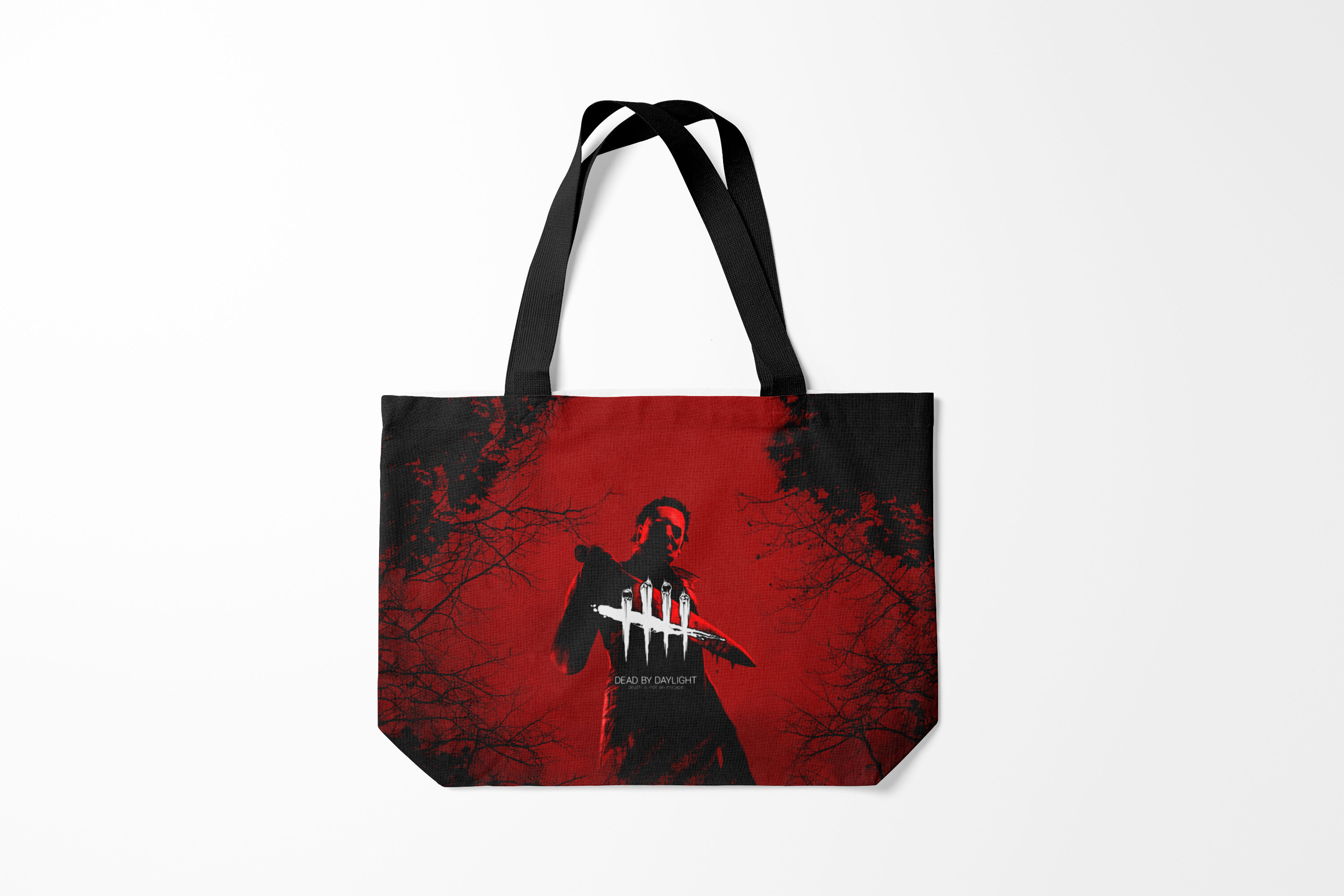 

Сумка шoппер унисекс Burnettie Dead by Daylight, синий, Разноцветный, Dead by Daylight