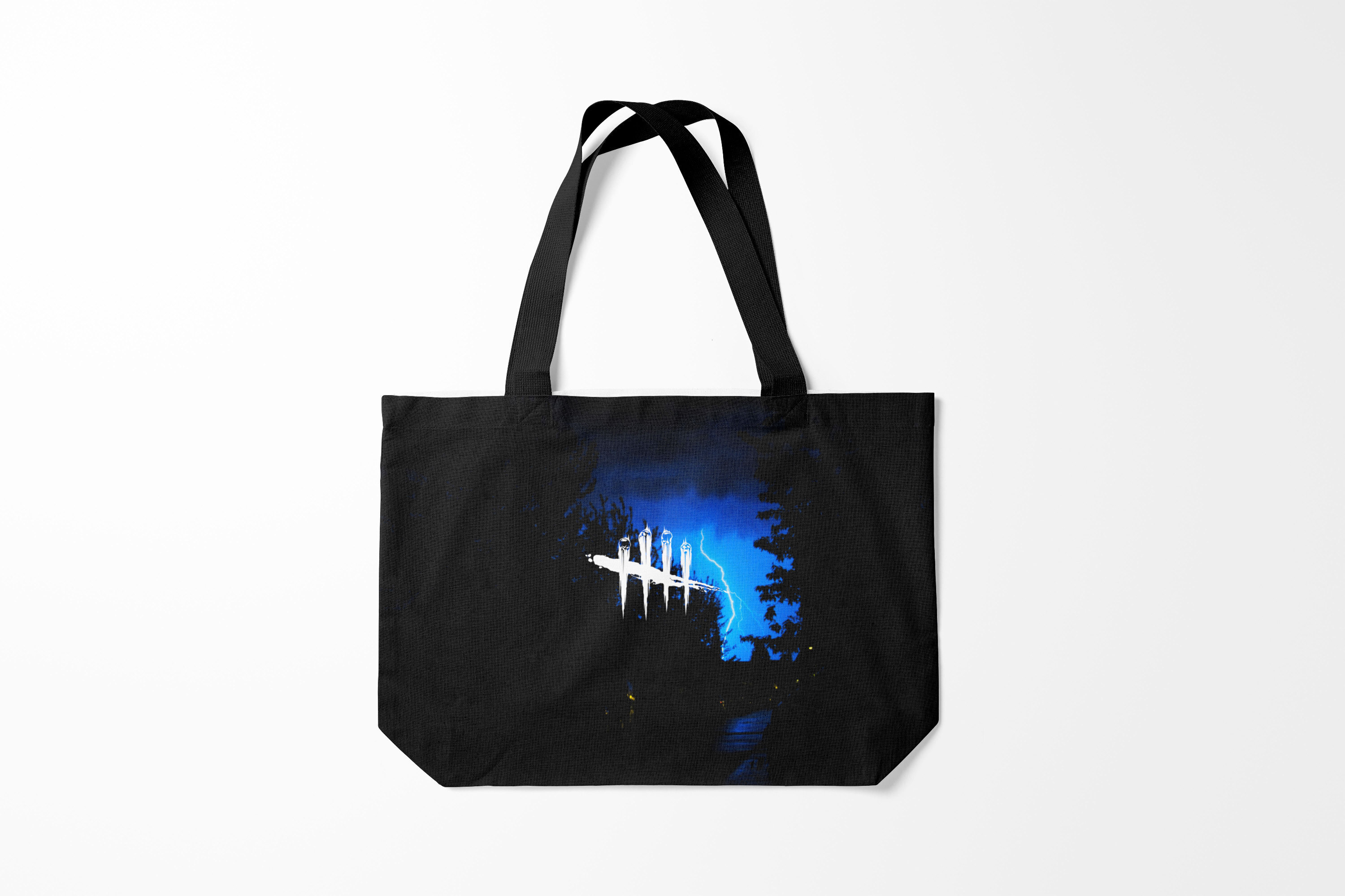 

Сумка шoппер унисекс Burnettie Dead by Daylight, черный; фиолетовый, Dead by Daylight