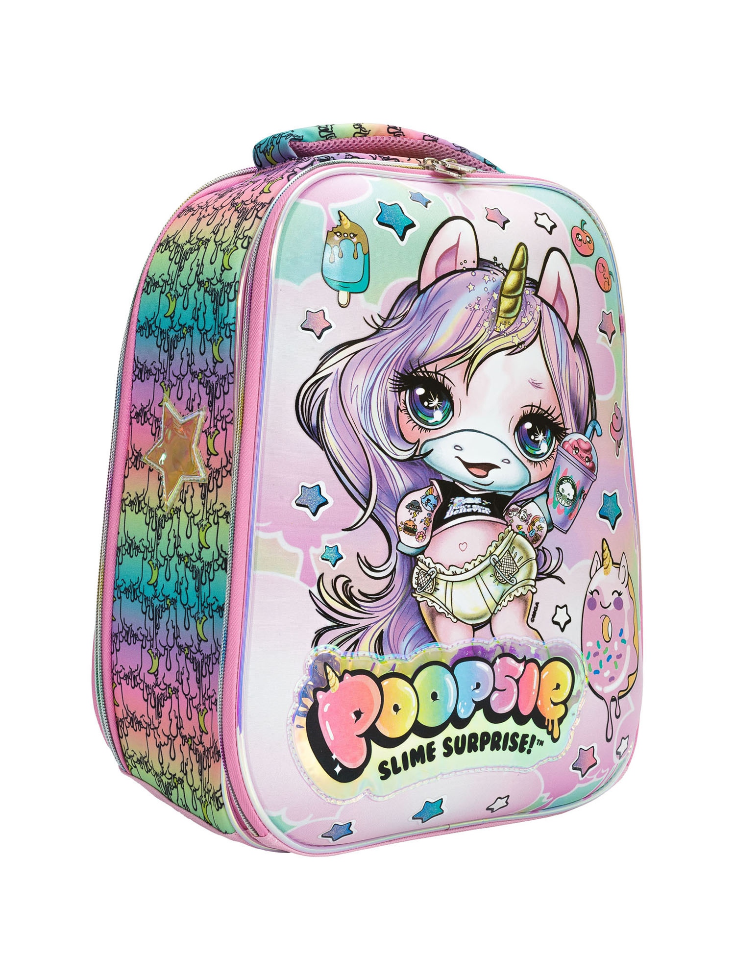 фото Ранец школьный seventeen pshb-ut1-866h для девочек poopsie surprise unicorn