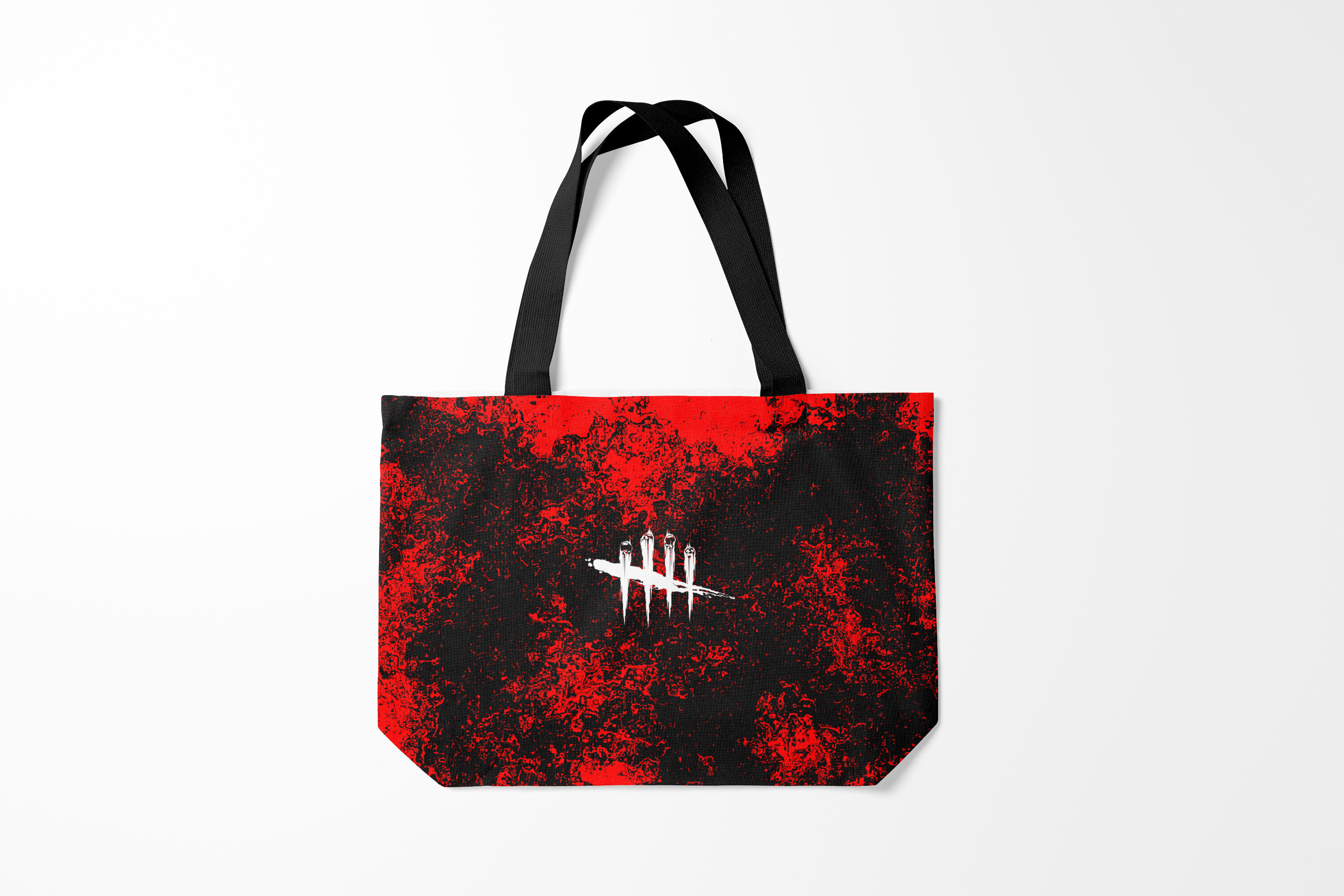 

Сумка шoппер унисекс Burnettie Dead by Daylight, черный; белый, Dead by Daylight