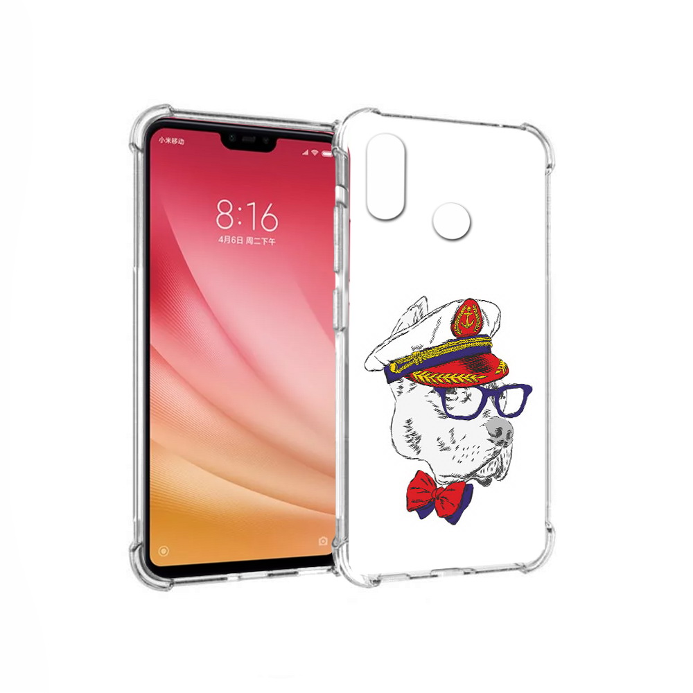 

Чехол MyPads Tocco для Xiaomi Mi 8 бульдог (PT110454.314.251), Прозрачный, Tocco