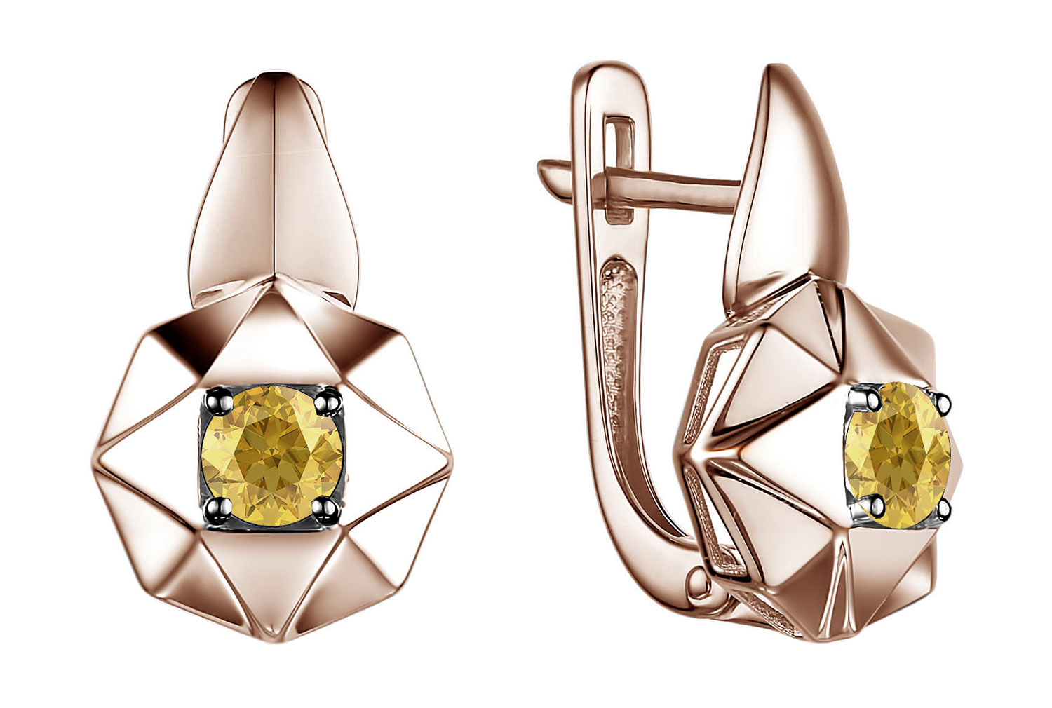 

Серьги из красного золота с сапфиром Bellissima Tentazione S/208-1022, S/208-1022