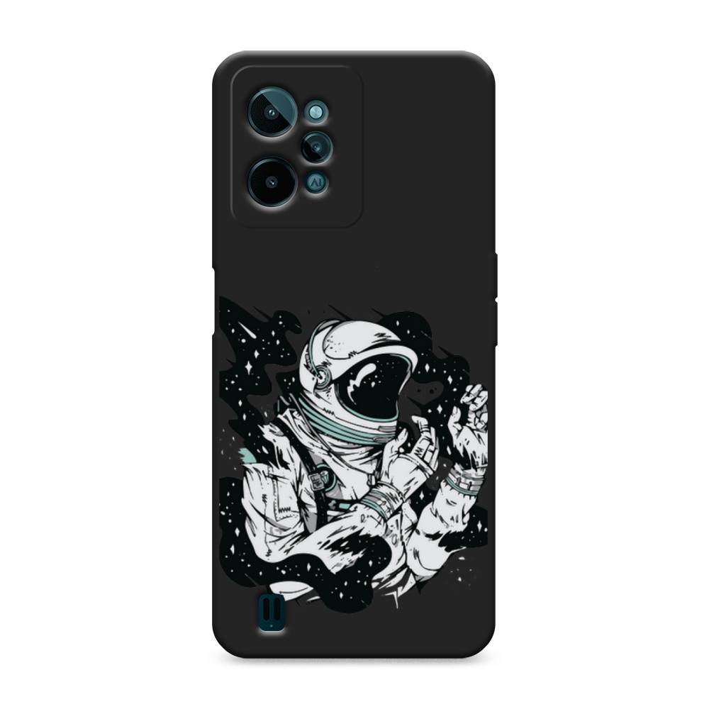 

Чехол Awog 259352-1 для Realme C31 "Космонавт арт", Черный;бежевый;белый, 259352-1