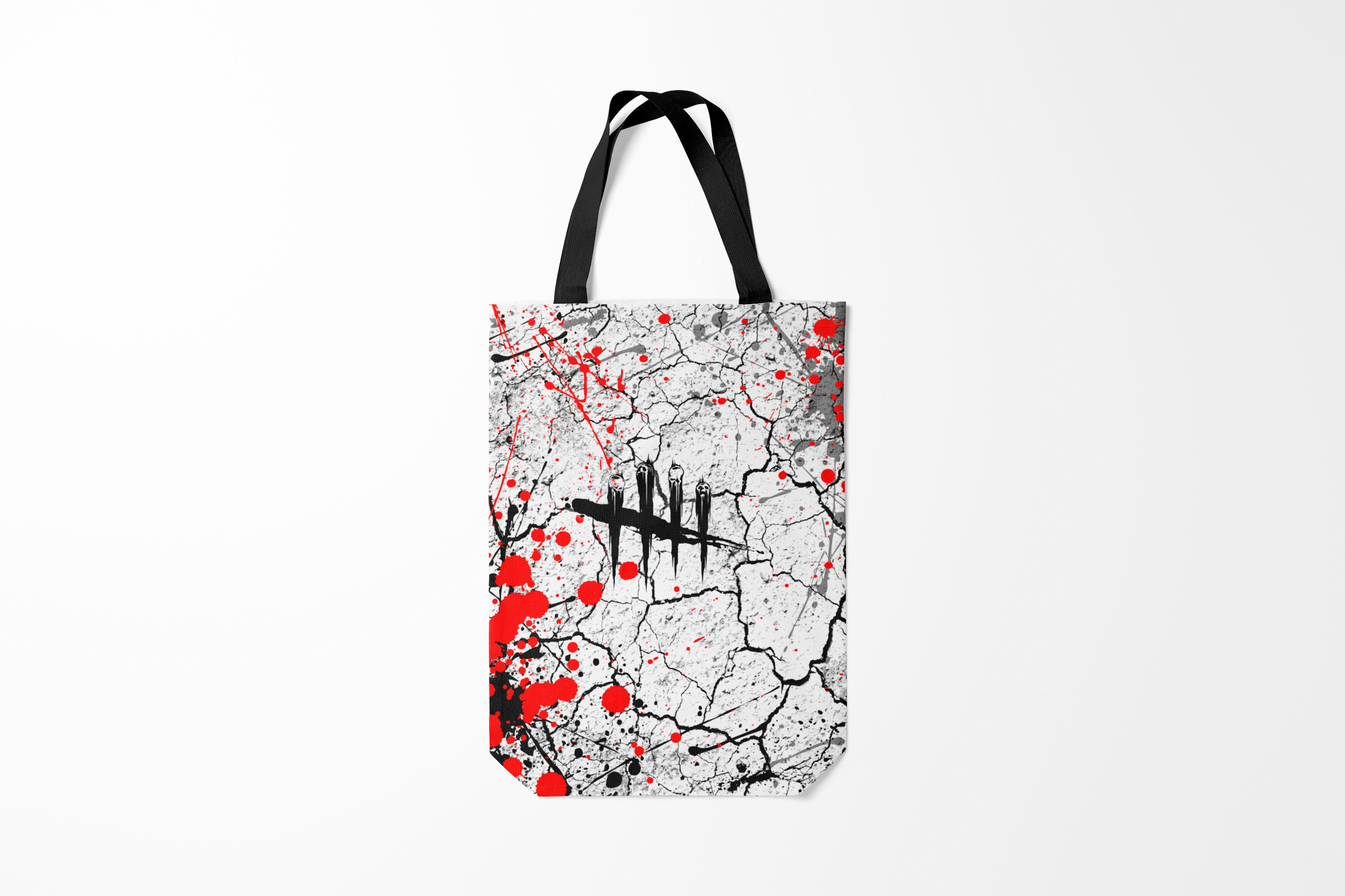 

Сумка шoппер унисекс Burnettie Dead by Daylight, черный; зеленый, Dead by Daylight
