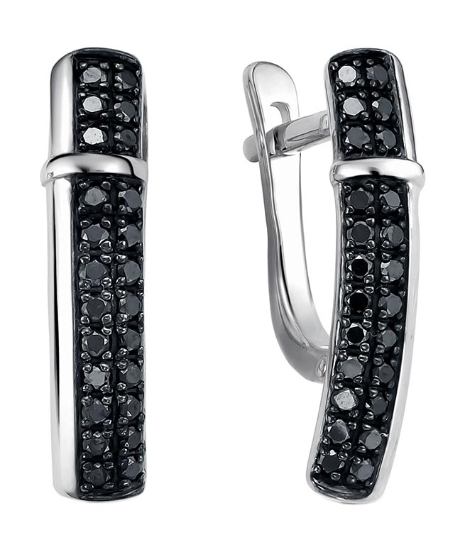 

Серьги из белого золота с бриллиантом Vesna jewelry 21147-256-02-00, 21147-256-02-00