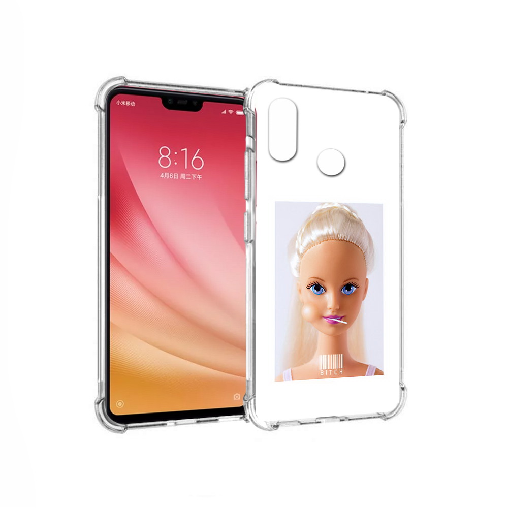 

Чехол MyPads Tocco для Xiaomi Mi 8 барби (PT110454.314.226), Прозрачный, Tocco