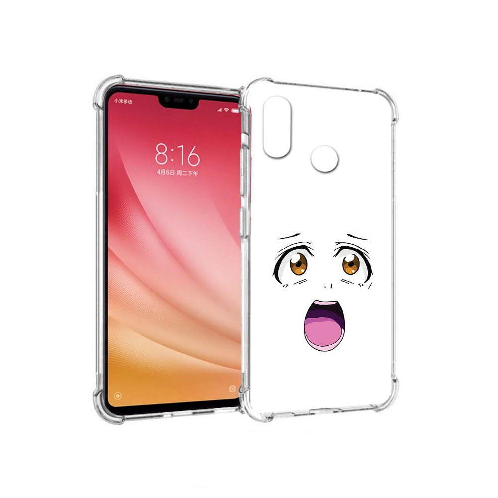

Чехол MyPads Tocco для Xiaomi Mi 8 аниме лицо (PT110454.314.223), Прозрачный, Tocco