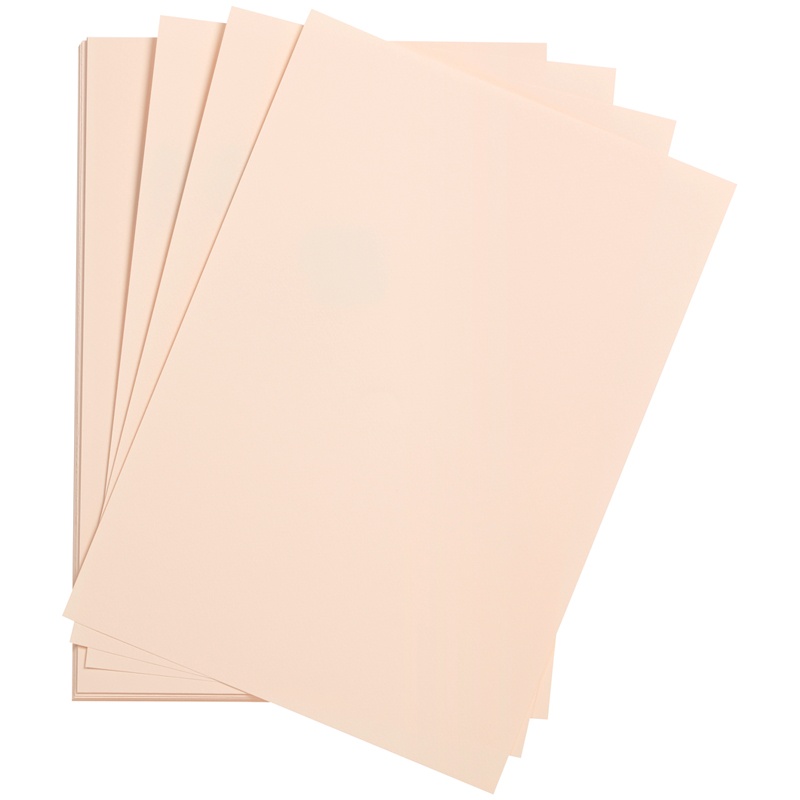 фото Цветная бумага clairefontaine 500х650 мм, etival color, 24 л бледно-розовый, хлопок