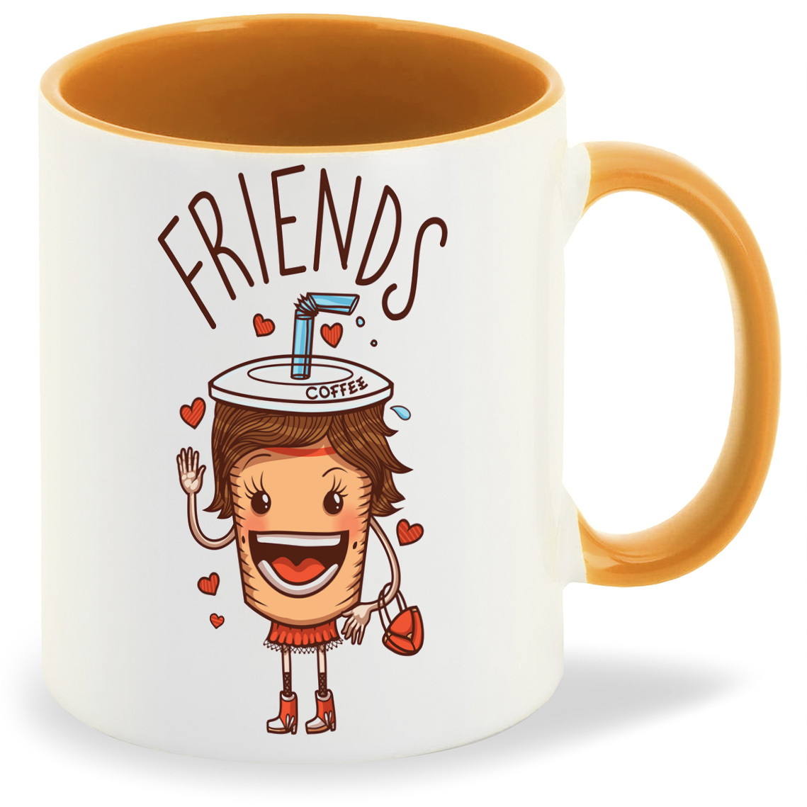 

Кружка CoolPodarok Прикол Friends, Прикол Friends