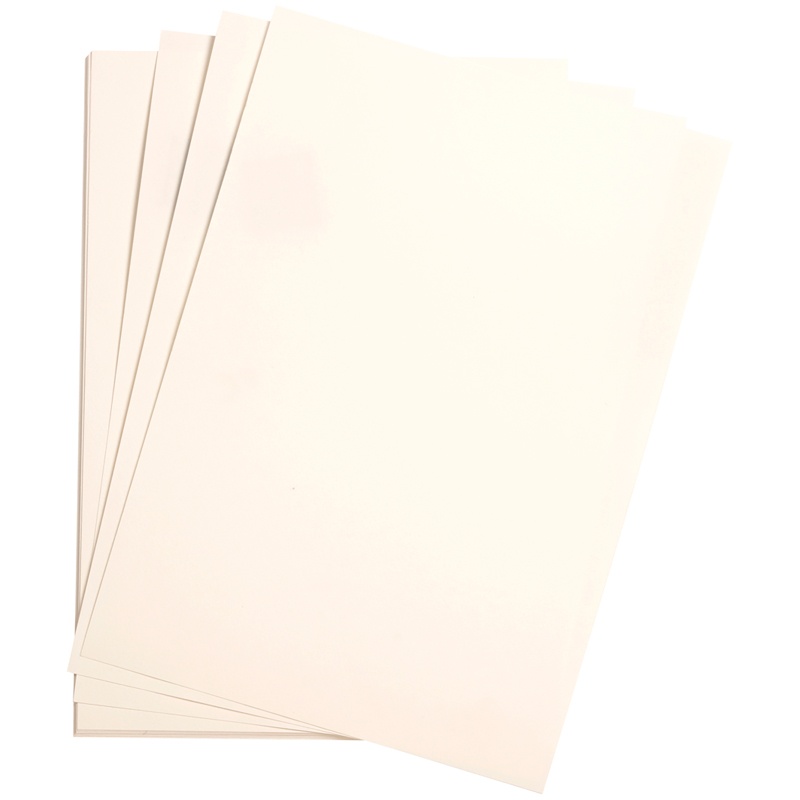 Цветная бумага Clairefontaine 500х650 мм, Etival color, 24 л белый, легкое зерно, хлопок