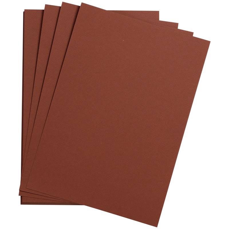 Цветная бумага Clairefontaine 500х650 мм, Etival color, 24 л, 160г/м2, винный, хлопок