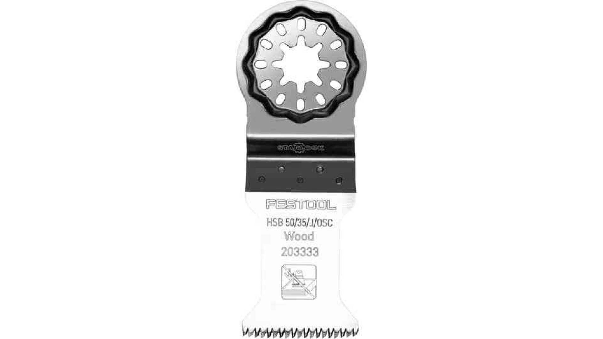 фото Насадка пильная по древесине для реноватора festool hsb 50/35/j/osc/5 203333